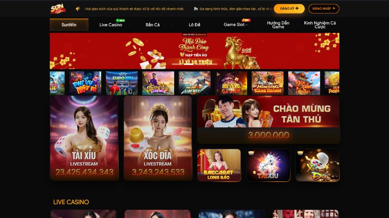 Sunwin là cổng game đổi thưởng uy tín hàng đầu tại Việt Nam và Châu Á