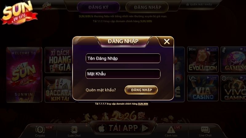 Các Bước Đăng Nhập Sunwin Nhanh Và Chính Xác