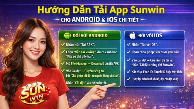 Hướng Dẫn Tải App Sunwin Cho Android & iOS Chi Tiết