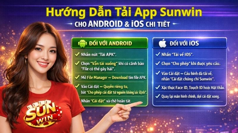 Hướng Dẫn Tải App Sunwin Cho Android & iOS Chi Tiết
