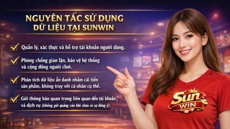 Nguyên Tắc Sử Dụng Dữ Liệu Tại Sunwin