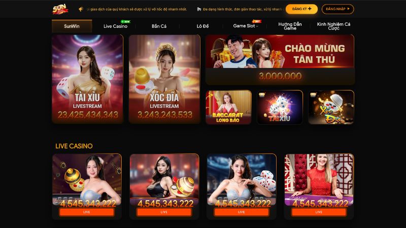 Công game Sunwin thu hút người chơi với tỷ lệ thưởng cao và minh bạch trong trò chơi