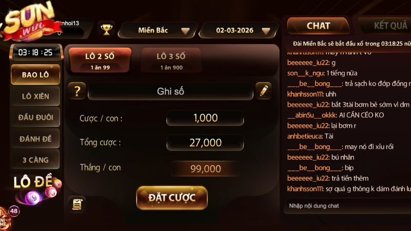 Tổng Hợp Các Kiểu Đánh Lô Đề Sunwin Phổ Biến